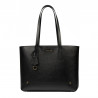 Damentasche Umhängetasche 030g schwarz Safiano