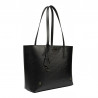 Damentasche Umhängetasche 030g schwarz Safiano