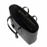 Damentasche Umhängetasche 030g schwarz Safiano