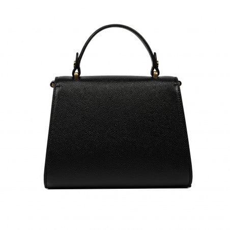Damentasche Schultertasche 032g schwarz Kaviar