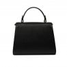 Damentasche Schultertasche 032g schwarz Kaviar