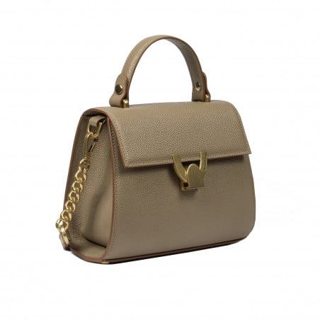 Damentasche Schultertasche 032g Etoupe Caviar