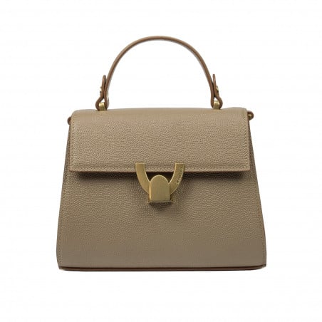 Damentasche Schultertasche 032g Etoupe Caviar