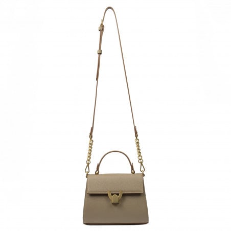 Damentasche Schultertasche 032g Etoupe Caviar