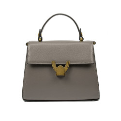 Damentasche zum Umhängen 032g taupe Caviar