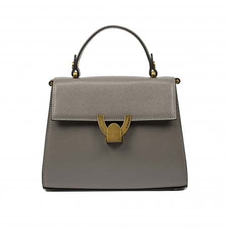 Damentasche zum Umhängen 032g taupe Caviar