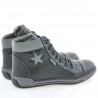 Damenstiefel 3274 schwarz+grau