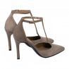 Damen Elegante Schuhe 1323 Veloursand