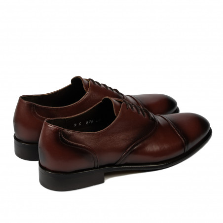Elegante Herrenschuhe 978 in Cognac