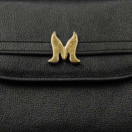 Damentasche Schultertasche 033g schwarz