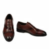 Elegante Herrenschuhe 978 in Cognac