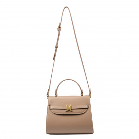 Damentasche Schultertasche 033g beige Box