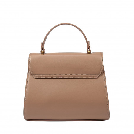 Damentasche Schultertasche 033g beige Box
