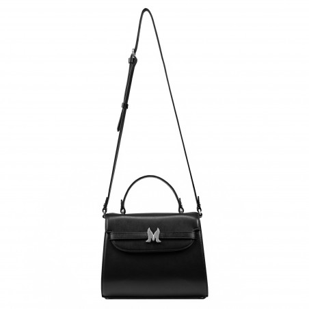 Damen Schultertasche 033g 01 Black Box