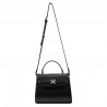 Damen Schultertasche 033g 01 Black Box