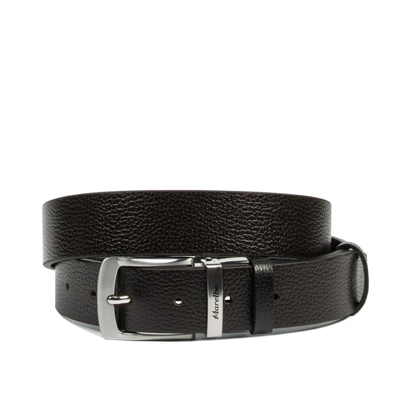 Herrengürtel 71b zweifarbig biz schwarz+biz braun