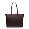 Damen-Schultertasche 034g Dunkelbraun
