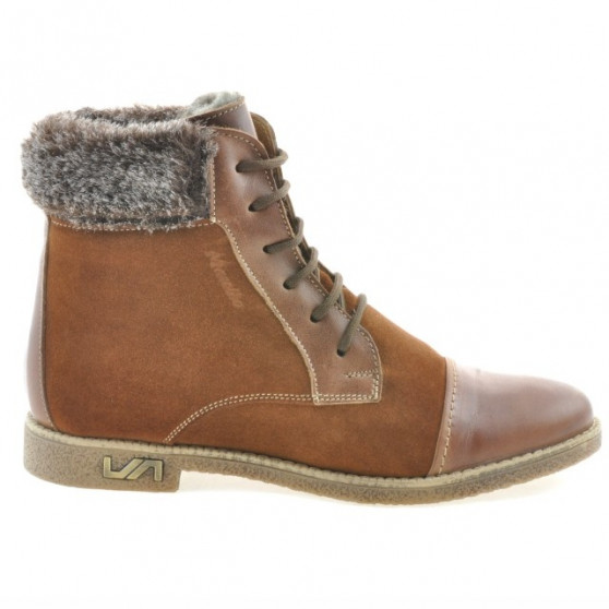 Damenstiefel 3281 braun kombiniert Damenstiefel 3281 braun kombiniert