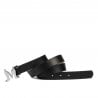 Damen Gürtel 41m schwarz gepresst