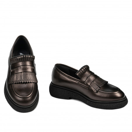 Freizeitschuhe Damen 6081 perlmuttbraun