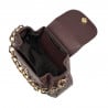 Damentasche Schultertasche 027g dunkle Schokolade