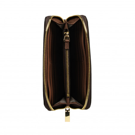 Damenportemonnaie 201g Biz Cognac Braun