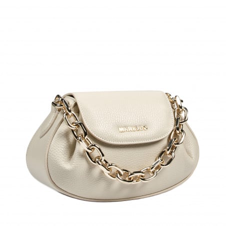 Damentasche Schultertasche 027g panna