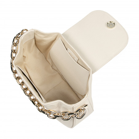 Damentasche Schultertasche 027g panna