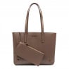 Damentasche Schultertasche 030g Cappuccino Safiano