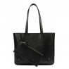 Damentasche Umhängetasche 030g schwarz Safiano