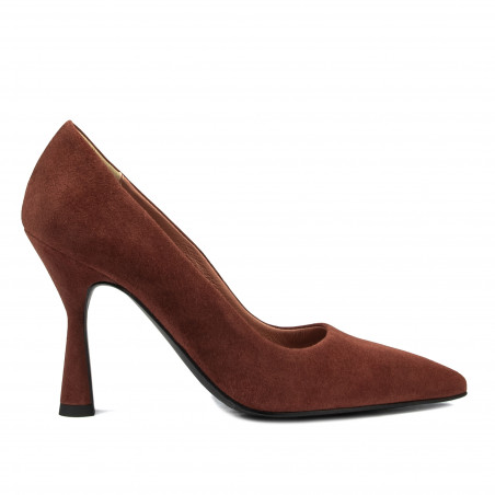 Elegante Damenschuhe 1322 Cognac Antilope