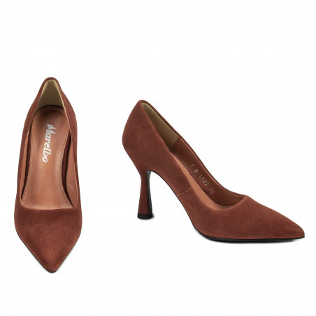 Elegante Damenschuhe 1322 Cognac Antilope