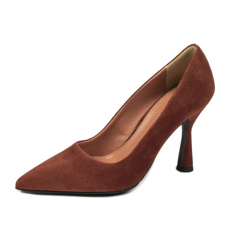 Elegante Damenschuhe 1322 Cognac Antilope