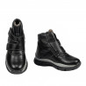 Kinderstiefel 3024-1 schwarz kombiniert