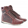 Damenstiefel 3275 bordeaux kombiniert