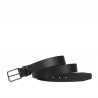 Männergürtel 69b schwarz