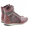 Damenstiefel 3275 bordeaux kombiniert