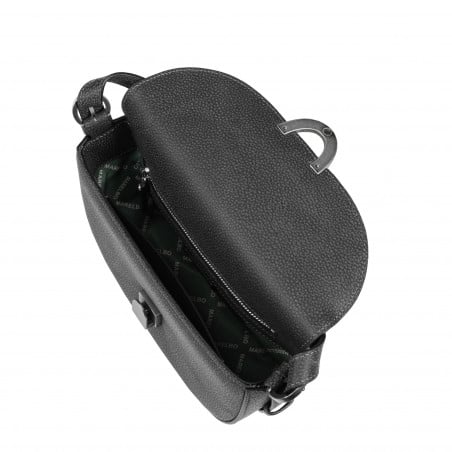 Damentasche Schultertasche 035g 01 schwarz kombiniert