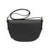 Schultertasche Damen 035g Schwarz kombiniert