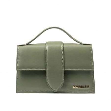 Damentasche Schultertasche 028g Armeegrün
