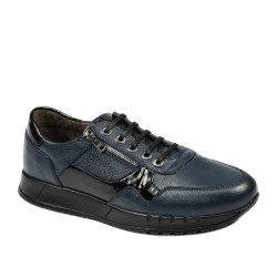 Herren-Casual/Sportschuhe 916 Indigo kombiniert