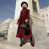 Elegante Damenschuhe 1323 schwarzer Velours