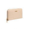 Damenportemonnaie 201g Kroko Blush Pink