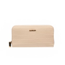 Damenportemonnaie 201g Kroko Blush Pink