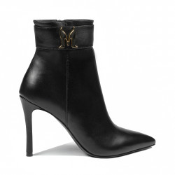 Damen Stiefeletten mit Absatz 1400 schwarz