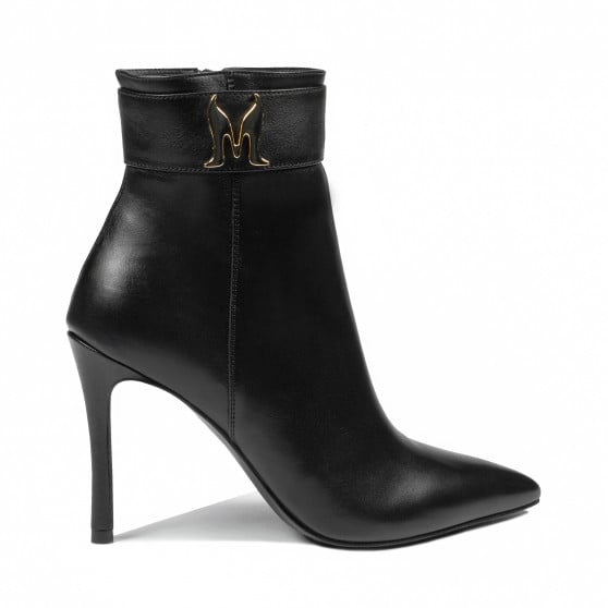 Damen Stiefeletten mit Absatz 1400 schwarz Damen Stiefeletten mit Absatz 1400 schwarz