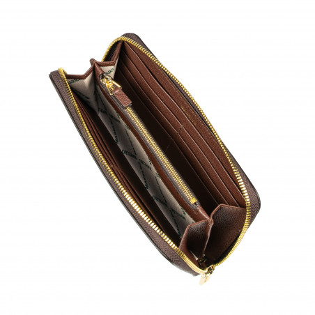Damenportemonnaie 201g braun