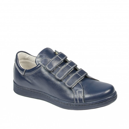 Jugendsportschuhe 369sc Indigo Klettverschluss