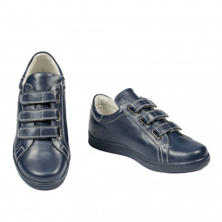 Jugendsportschuhe 369sc Indigo Klettverschluss
