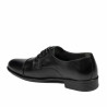 Elegante Herrenschuhe 838 schwarz